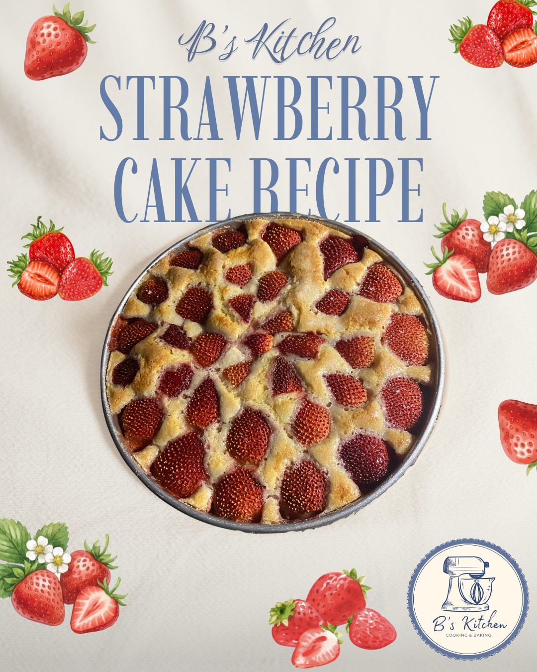 strawberry-cake-recipe