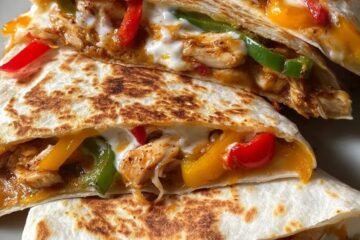 chicken quesadillas